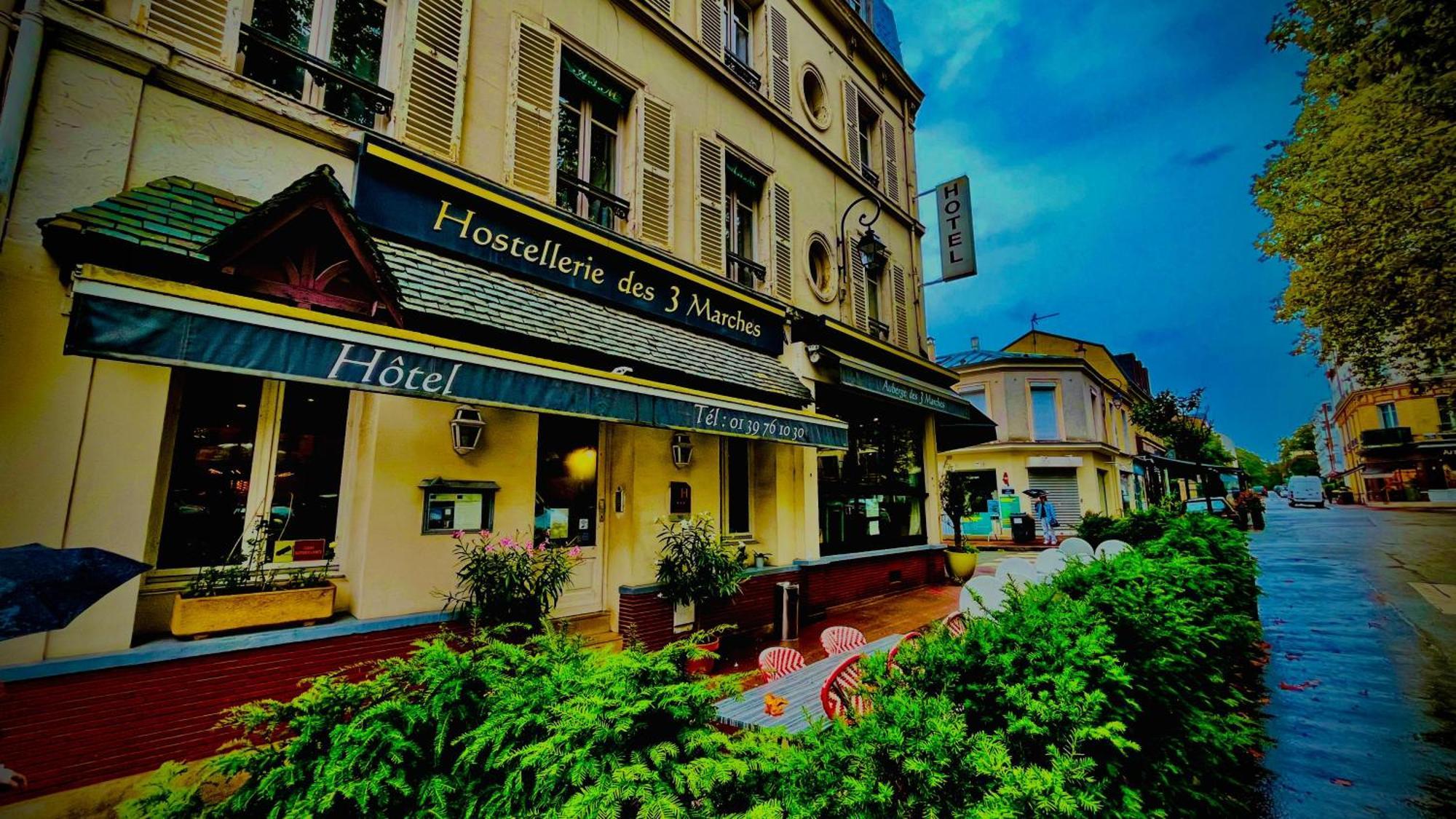 Hotel Des 3 Marches- Logis Hotel Restaurant Ле-Везине Экстерьер фото